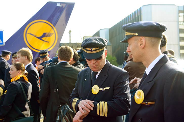 Sztrájkolni fognak a Lufthansa pilótái