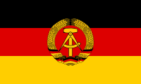 Kelet-Németország, az NDK zászlója