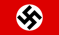 A náci Németország zászlaja